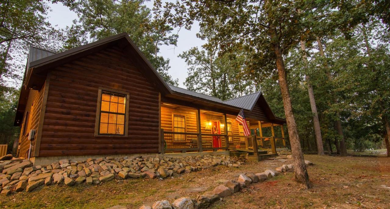 Shine On Harvest Moon W Bbq Villa Broken Bow Exterior photo